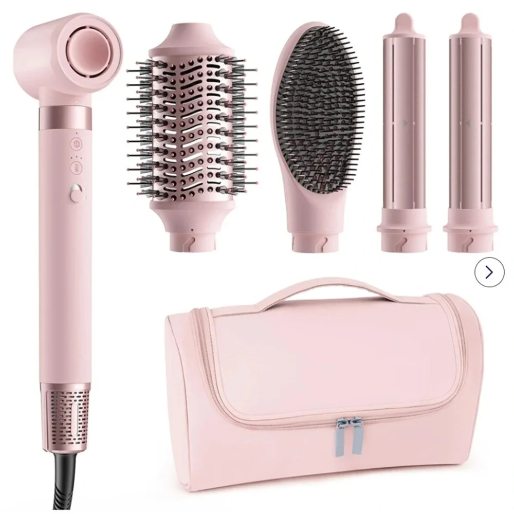 MESCOMB flexstyle Interchangeable Styler Powerful Motor Heat Control Pink